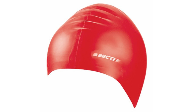 BECO Silicone swimming cap 7390 5 red