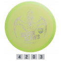 Discgolf DISCMANIA Midrange driver RAZOR CLAW 3 META TACTIC Green 4/2/0/3