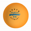 Table tennis ball DONIC P40+ Coach 2 star  6 pcs Orange