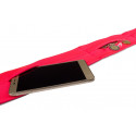 Sports Belt AVENTO 21PR M Fluorescent pink/Black/Silver