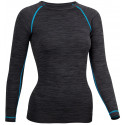 Thermo shirt for women AVENTO 0771 38 Black/Aqua