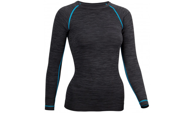 Thermo shirt for women AVENTO 0771 38 Black/Aqua