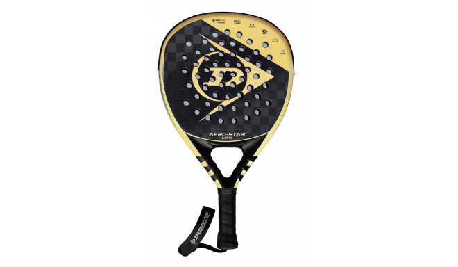 Padel bat Dunlop AEROSTAR LITE 16K Carbon 355g, Teresa Navarro