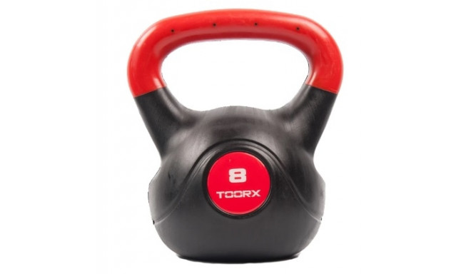 Kettlebell TOORX 8kg PVC coated