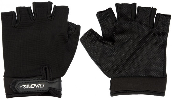 Fitness gloves mesh AVENTO 42AB S/M Black