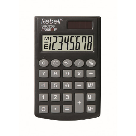 Calculator pocket Rebell SHC208
