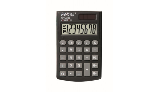 Calculator pocket Rebell SHC208