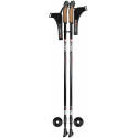 Nordic walking sticks ABBEY 21SR ZRG Black/Red/Grey