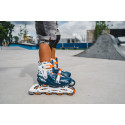 Skates NIJDAM N20AA01 33/36 Navy blue/Orange