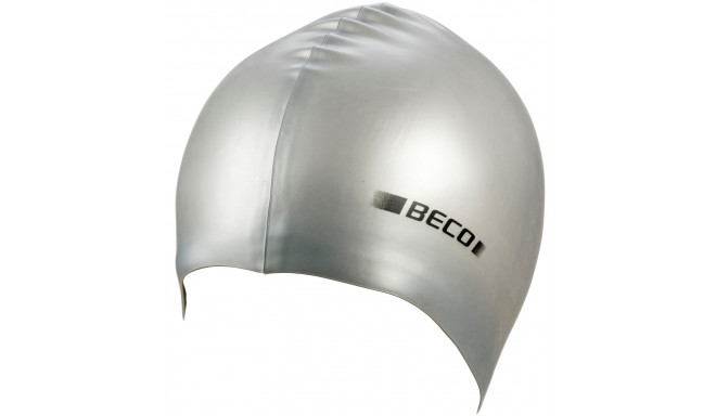 BECO Silicone swimming cap 7390 11 silver