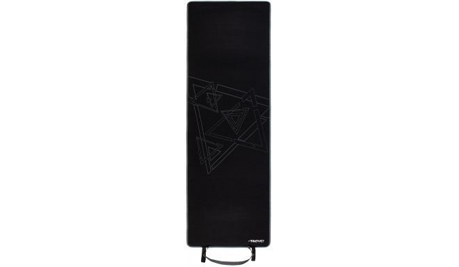 Yoga Mat AVENTO 42MC BKG Print Neoprene 180x60x0,6cm Black