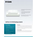 D-Link GO-SW-8E 100/UNM/ 8