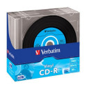 CDR 52x SC 700MB Verbatim DL Vinyl 10 pieces