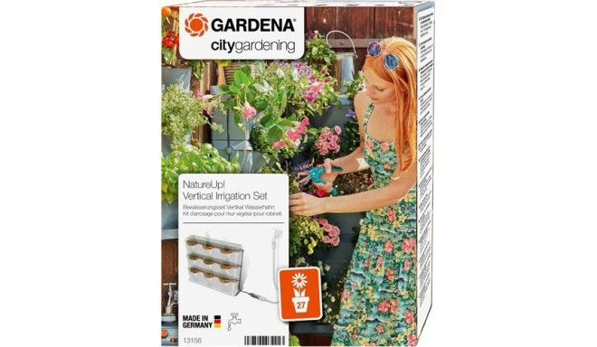 GARDENA NatureUp! Irrigation set vertical for connection to tap