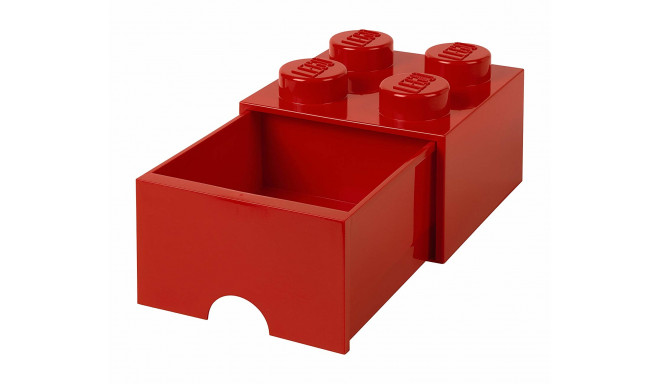 Room Copenhagen LEGO Brick Drawer 4 red - RC40051730