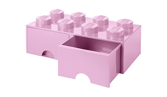 Room Copenhagen LEGO Brick Drawer 8 light pink - RC40061738