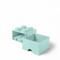 LEGO mänguasjakast Copenhagen Brick Drawer 4, aqua blue (RC40051742)