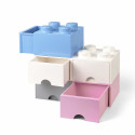 Room Copenhagen LEGO Brick Drawer 4 light pink - RC40051738