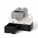 LEGO brick drawer Copenhagen 4, grey (RC40051740)