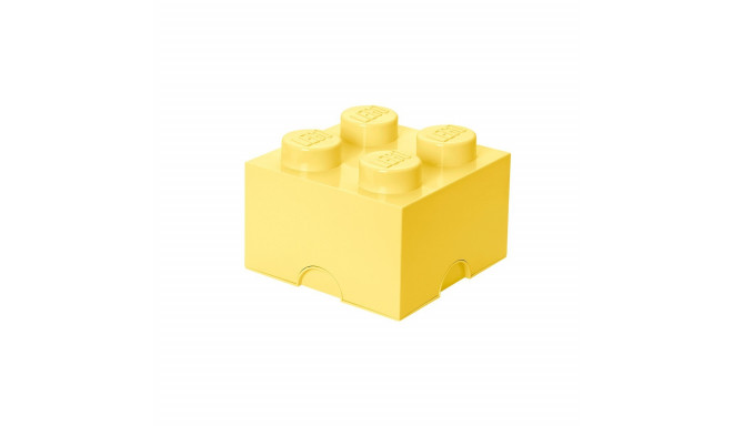 Room Copenhagen LEGO Storage Brick 4 pastel yellow - RC40031741