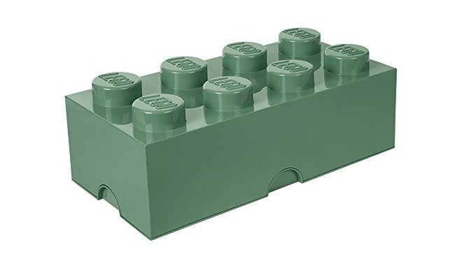 LEGO toy box Room Copenhagen Storage Brick 8, sand green (RC40041747)