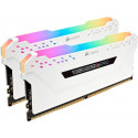 Corsair RAM DDR4 16GB 3200-CL16 Dual-Kit Vengeance RGB PRO White