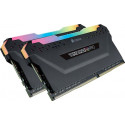 Corsair RAM DDR4 16GB 3600-CL16 Dual-Kit Vengeance RGB PRO Black