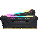 Corsair RAM DDR4 32GB 2666-CL16 Dual-Kit Vengeance RGB PRO Black