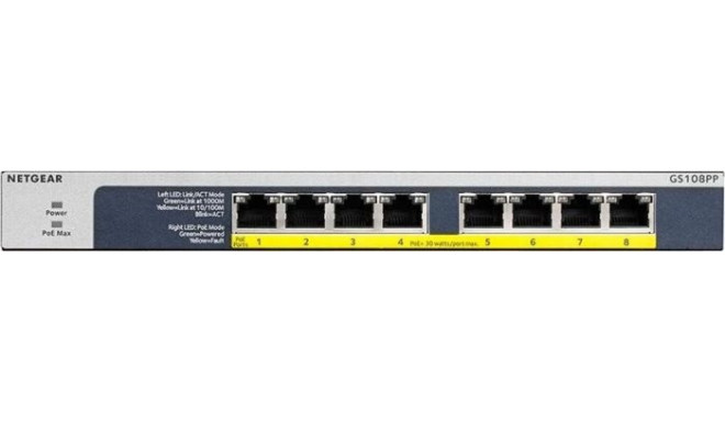 Netgear GS108PP, Switch