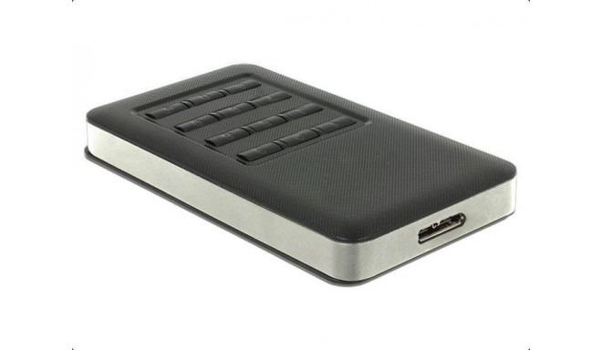 DeLOCK External housing M.2/KeyB SSD->USB 3.0 B - Socket with encryption function