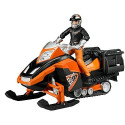 BRUDER Snowmobile m. Driver and Exh. - 63101