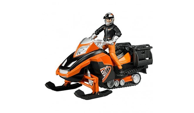 BRUDER Snowmobile m. Driver and Exh. - 63101