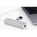 Digitus USB-C 3.0 3-Port Hub with GE-LAN