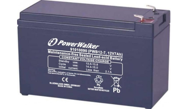 BlueWalker battery PowerW. PWB12-7 VRLA