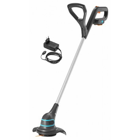 GARDENA cordless trimmer SmallCut Li-23R, 14,4Volt, trimmers (gray / turquoise, Li-ion battery 2,0Ah