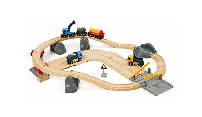 BRIO play set Roads & Rails Stone Loading Set (33210)