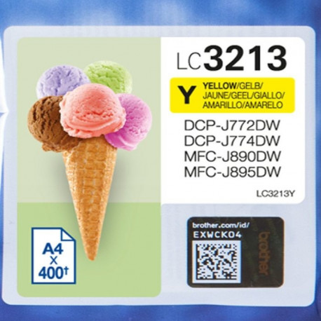 Brother ink yellow LC-3213Y