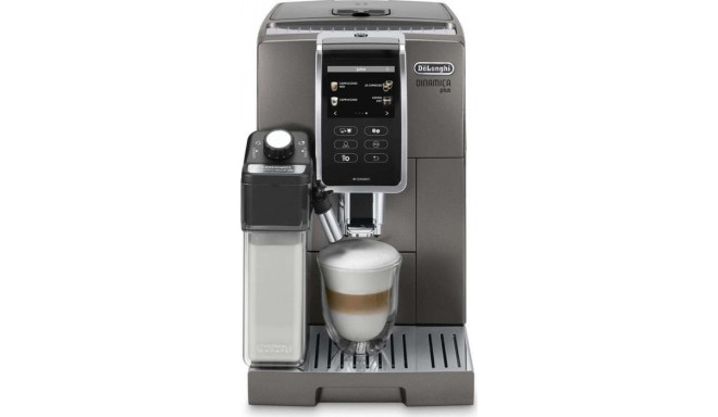 DeLonghi espressomasin ECAM Dinamica Plus 370.95.T, titaan