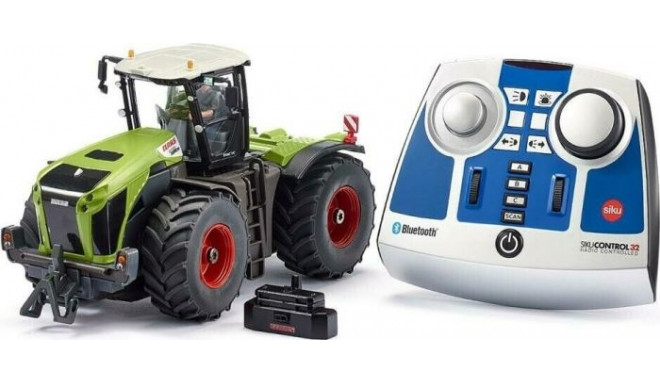 Siku Claas Xerion 5000 TRAC VC with Bluetooth remote control module, RC (green)