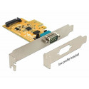 DeLOCK PCIe> 1x Serial - with power supply ESD protection