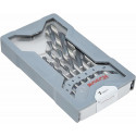 Bosch HSS twist drill set PointTeQ, 135 °, 7-piece (Mini X-Line Set)