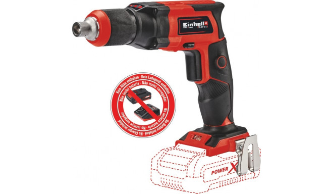 Einhell cordless drywall screwdriver TE-DY 18 Li Solo (red / black, without battery and charger)