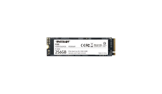 Patriot P300 256 GB, SSD (PCIe 3.0 x4, M.2 2280)