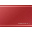Samsung external  SSD 1TB T7 USB-C 3.2, red