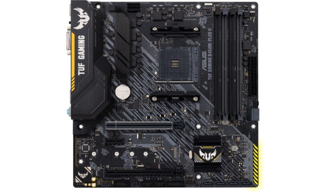 Asus TUF GAMING B450M-PLUS II - Socket AM4 - Mainboard