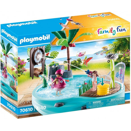 Playmobil Fun pool with water splash - 70610