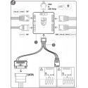 Deepcool RGB Convertor, Hub (black, 5V to 12V RGB Transfer Hub)
