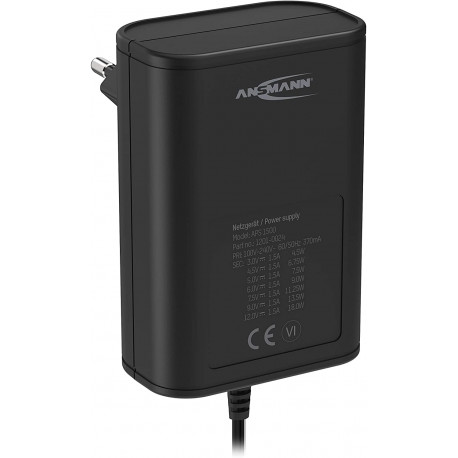 APS 1500 Universalnetzteil (schwarz)
