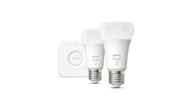 Philips Hue E27 2 starter set 2x1050lm 75W - White Amb.