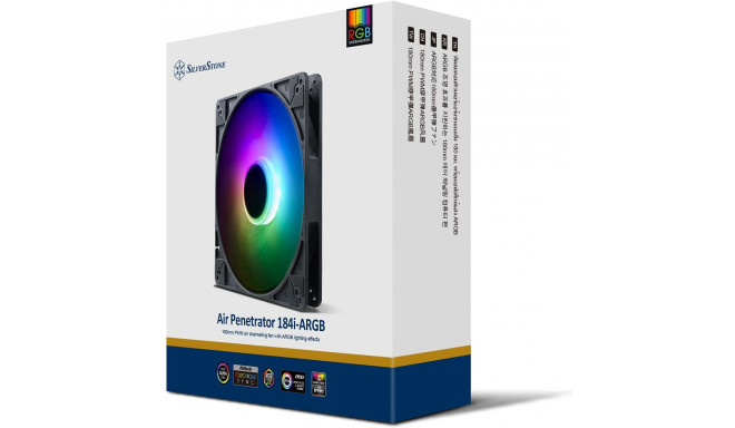 Silverstone Technology SST-AP184i-ARGB 180x180x32